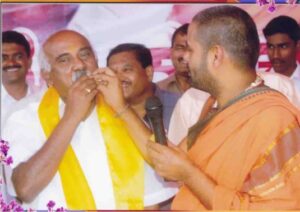 With leaders 4